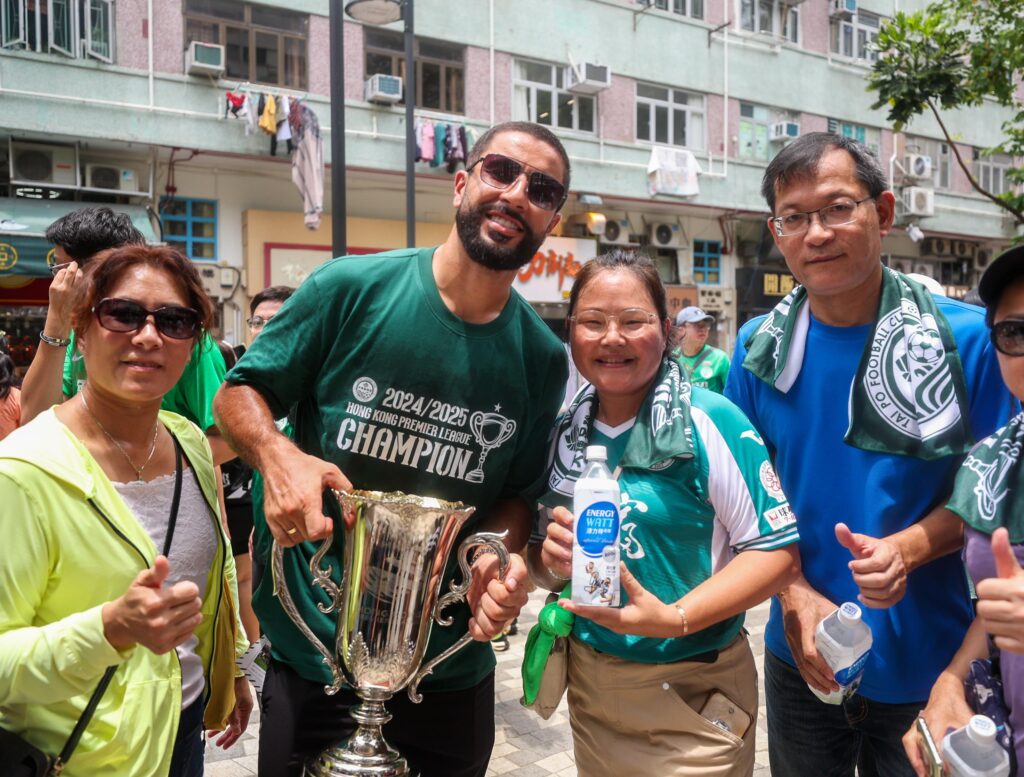 大埔足球會勝利巡遊🏆